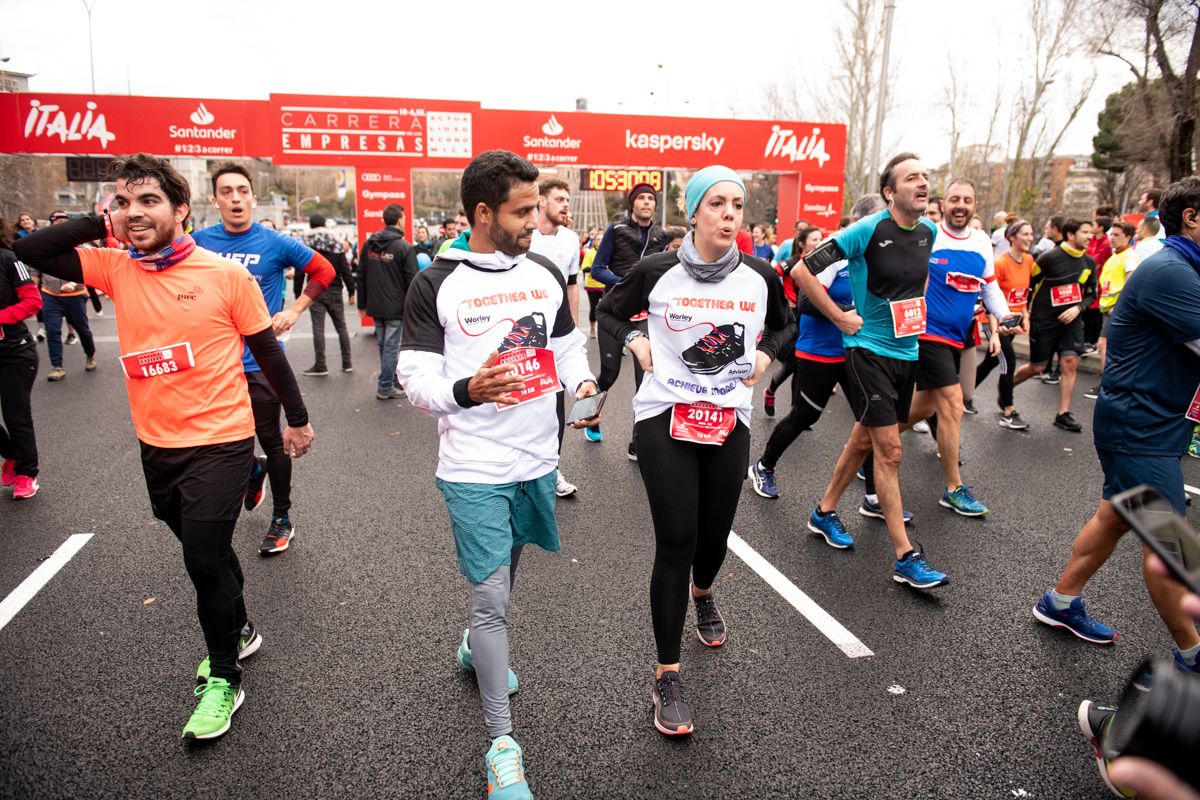 Carrera de las Empresas de Madrid 2019 | LLEGADA CONJUNTA (GALERÍA 7)