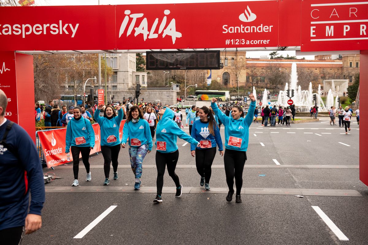 Carrera de las Empresas de Madrid 2019 | LLEGADA CONJUNTA (GALERÍA 12)