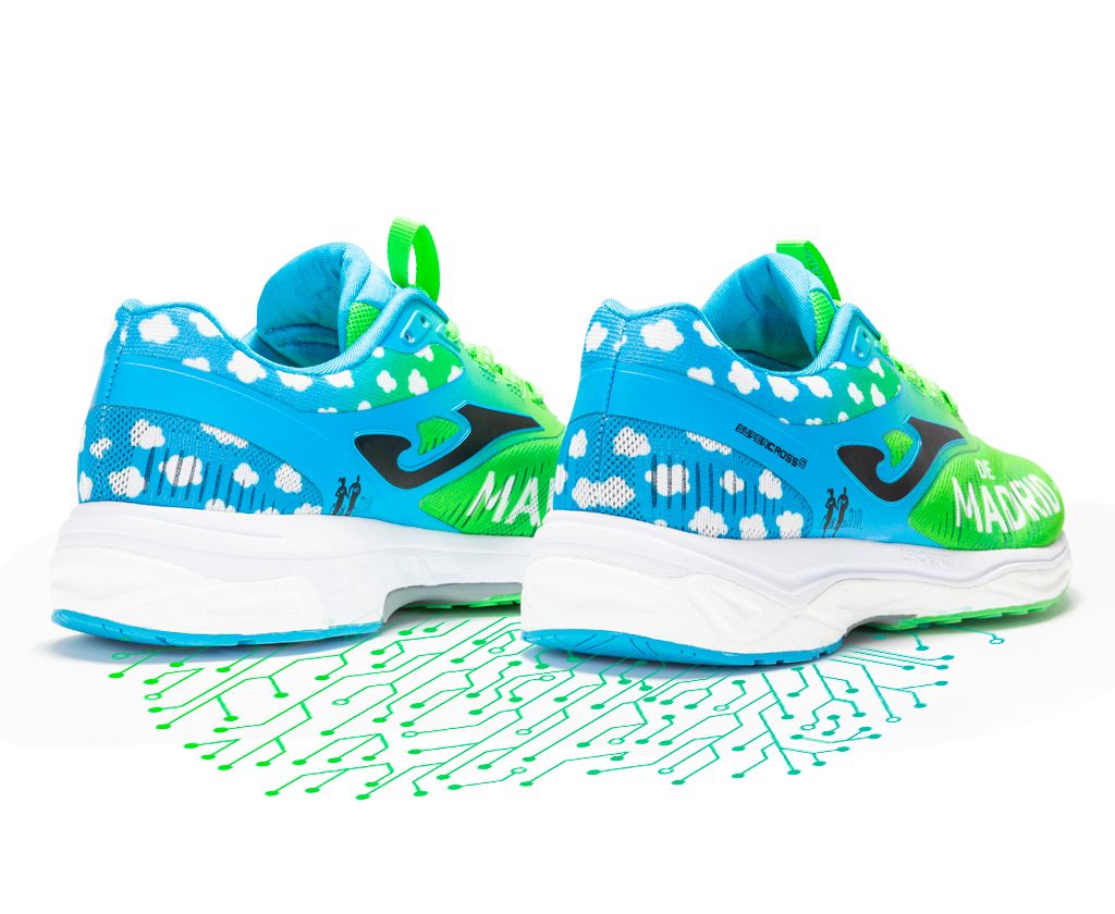 Los dos modelos JOMA edición especial Movistar Medio Maratón de Madrid