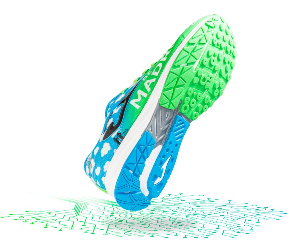 Los dos modelos JOMA edición especial Movistar Medio Maratón de Madrid