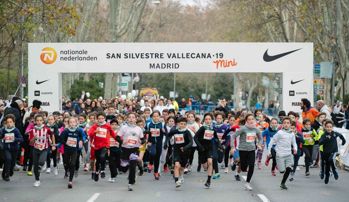 Una imagen de la San Silvestre Vallecana Mini 2019 | soycorredor.es