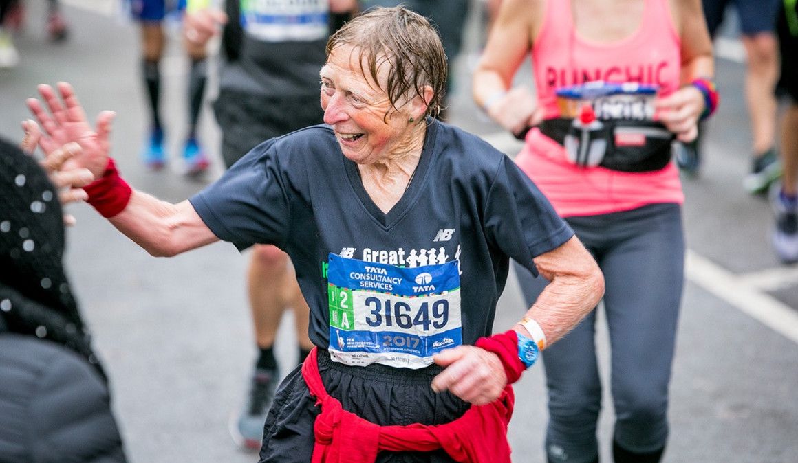 Una corredora en el Maratón de Nueva York | Jordi Anguera