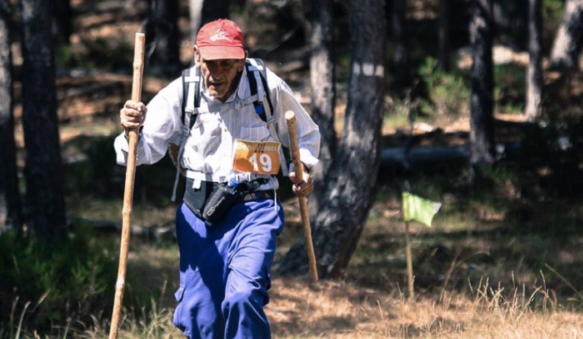 Paco Contreras, más conocido como 'Súper Paco', durante el Desafío Urbión | Organización
