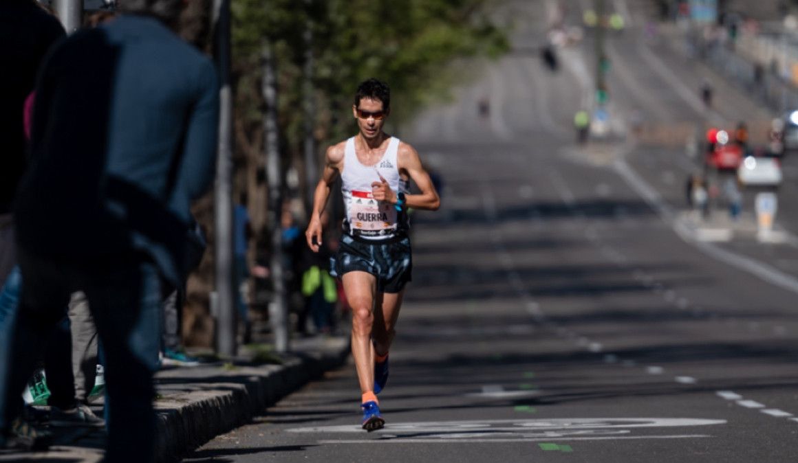 Javi Guerra durante el EDP RnR Madrid Maratón 2019 | Sportmedia