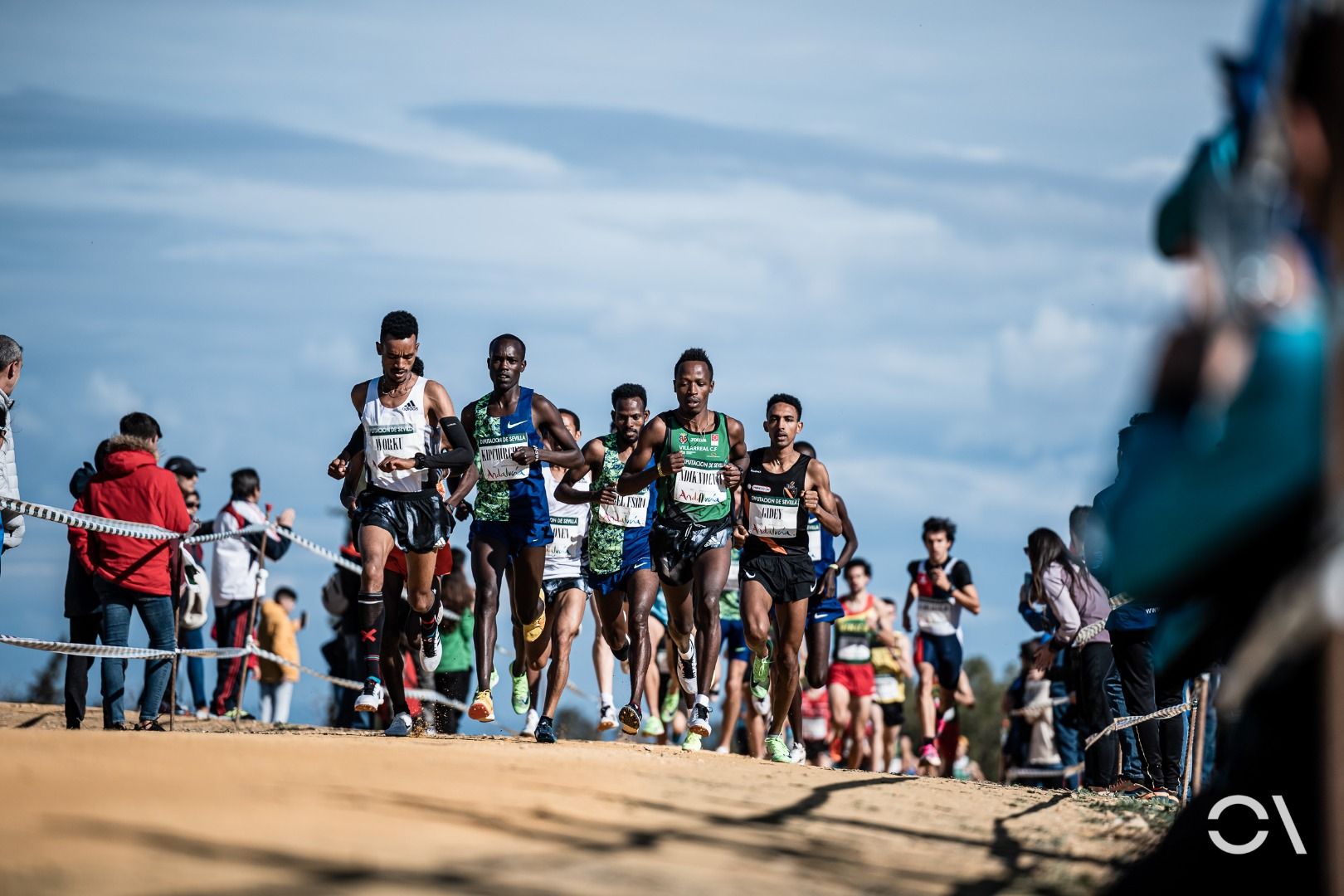 Una imagen del Cross de Itálica 2020. Foto: Sportmedia.