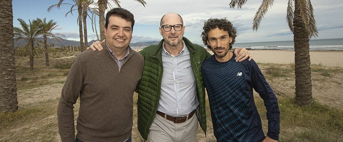 José Antonio Redolat, Andrés Vera y Jesús España, tres olímpicos en Running Premium