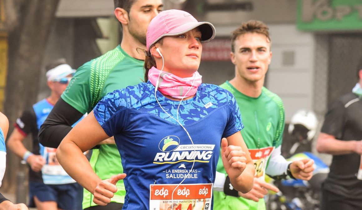 Mireia Belmonte en el EDP Medio Maratón de Sevilla | Marta J. Funes