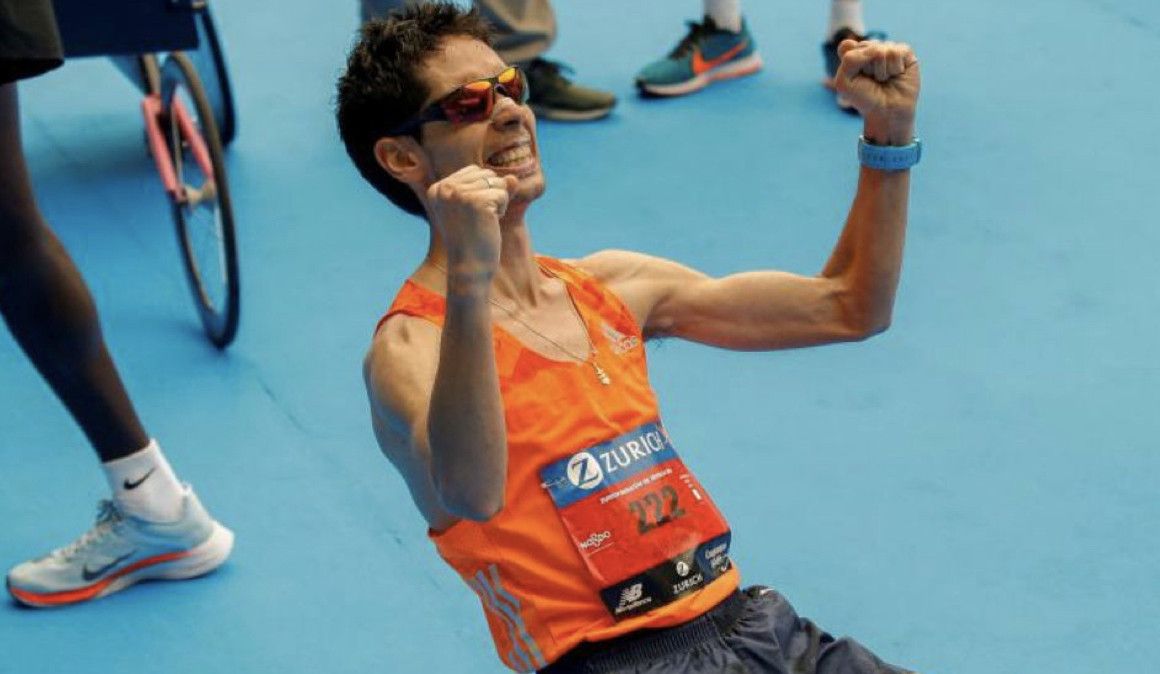 Javi Guerra en el Zurich Maratón de Sevilla 2018, donde consiguió su marca personal | soycorredor.es