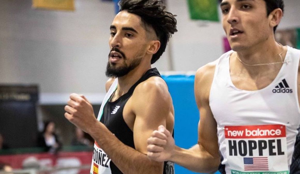 Saúl Ordóñez en el World Indoor Tour de Boston. Foto: NBIGP