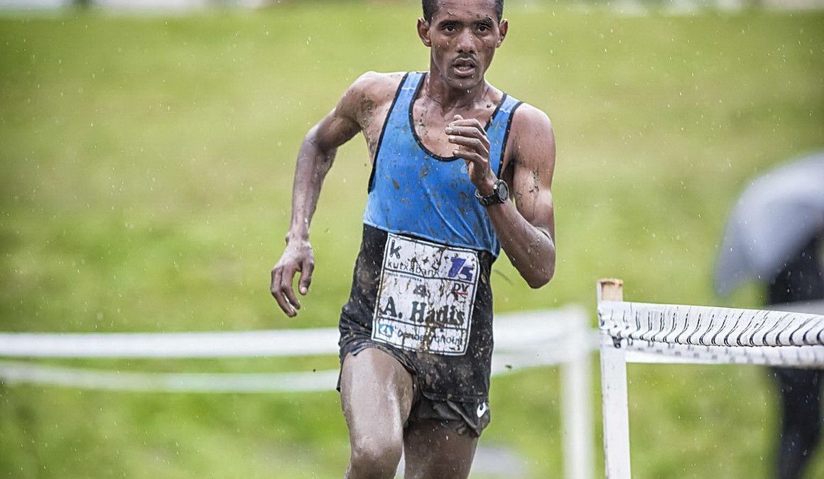 Abadi Hadis en el Cross Juan Muguerza / Foto: Félix Sánchez