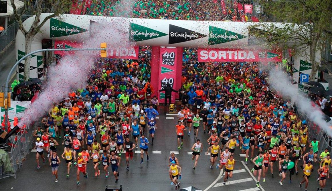 Cursa El Corte Inglés: 42 años de carrera gratuita en Barcelona