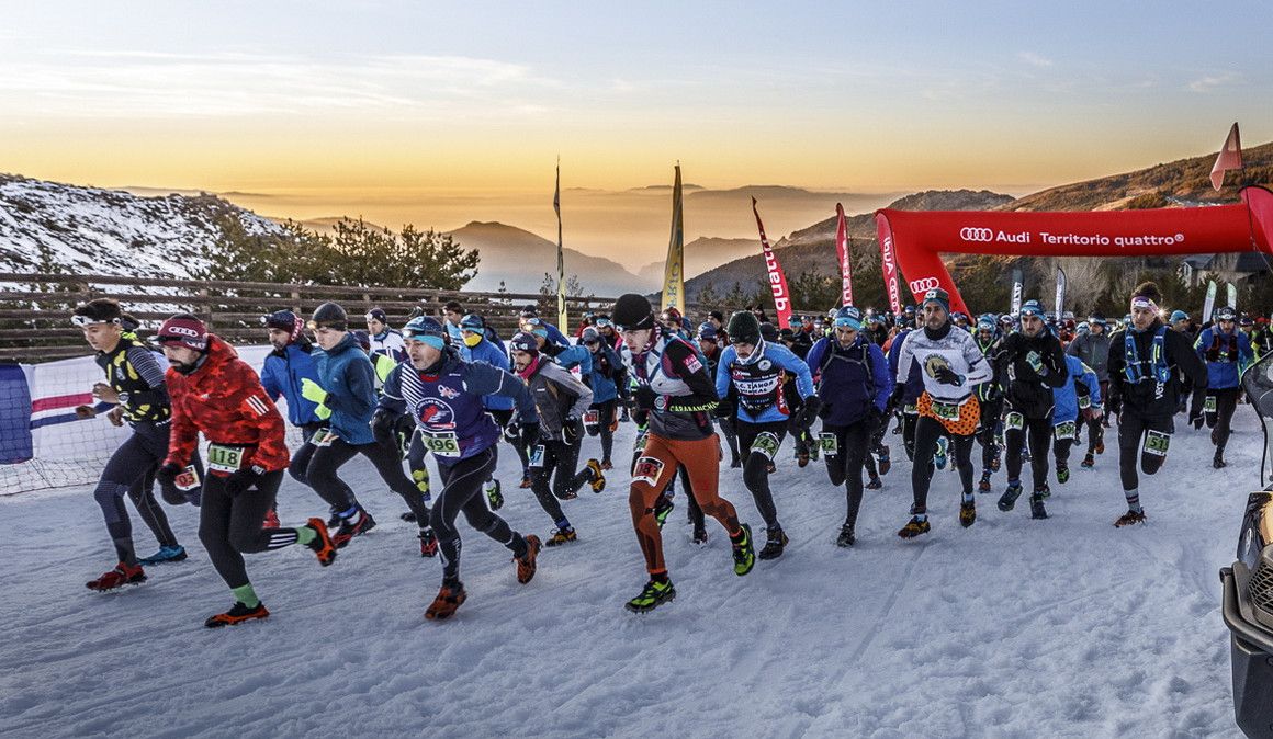 Espectacular salida de Snow Running Sierra Nevada 2020
