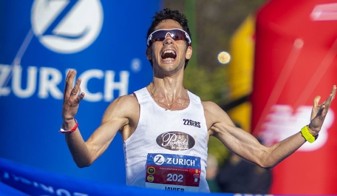 Javi Guerra en el Zurich Maratón de Sevilla | soycorredor.es