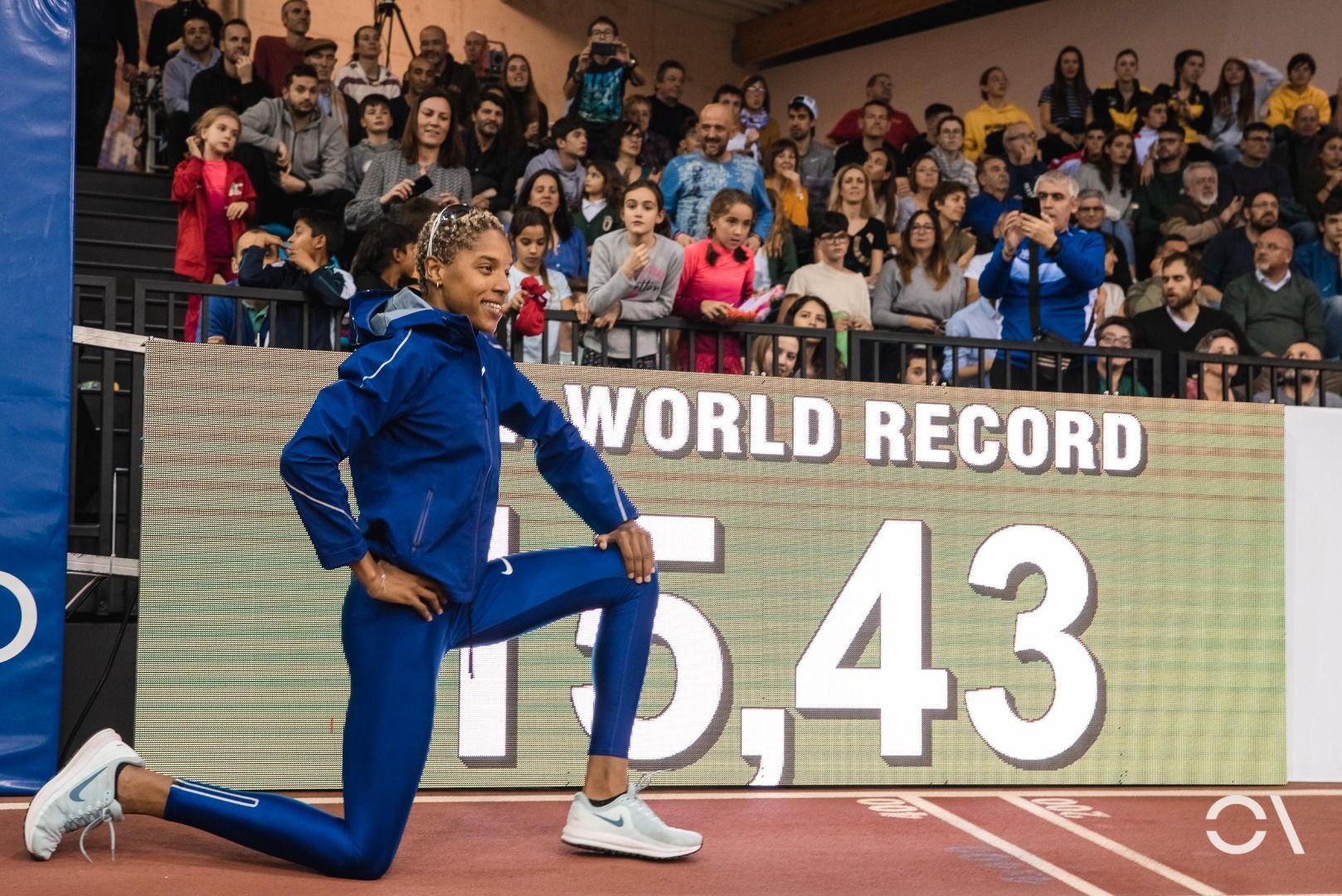 El récord del mundo de Yulimar Rojas en imágenes