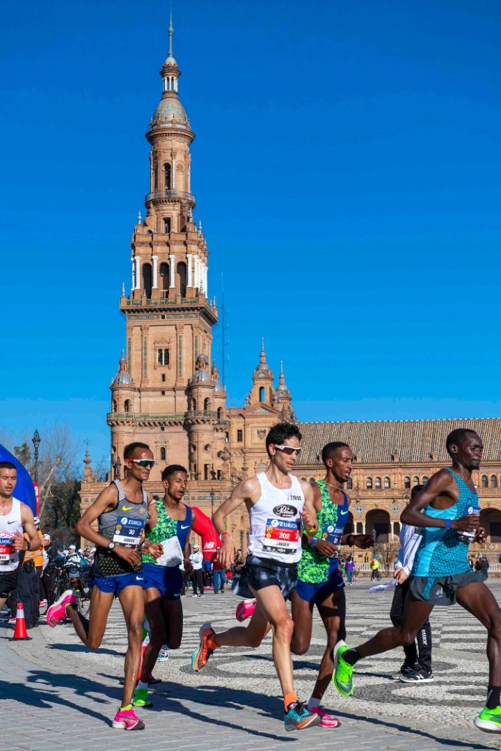 Las mejores fotos del Zurich Maratón de Sevilla (GALERÍA 1)
