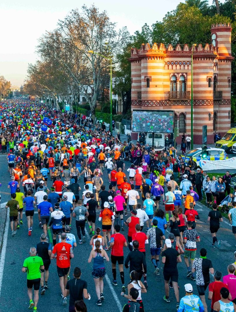 Las mejores fotos del Zurich Maratón de Sevilla (GALERÍA 1)