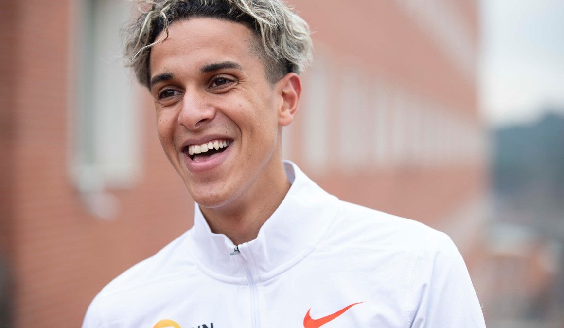 El atleta español Ouassim Oumaiz, miembro del NN Running Team y ahora entrenado por Gabi Lorente. JAIME DE DIEGO.