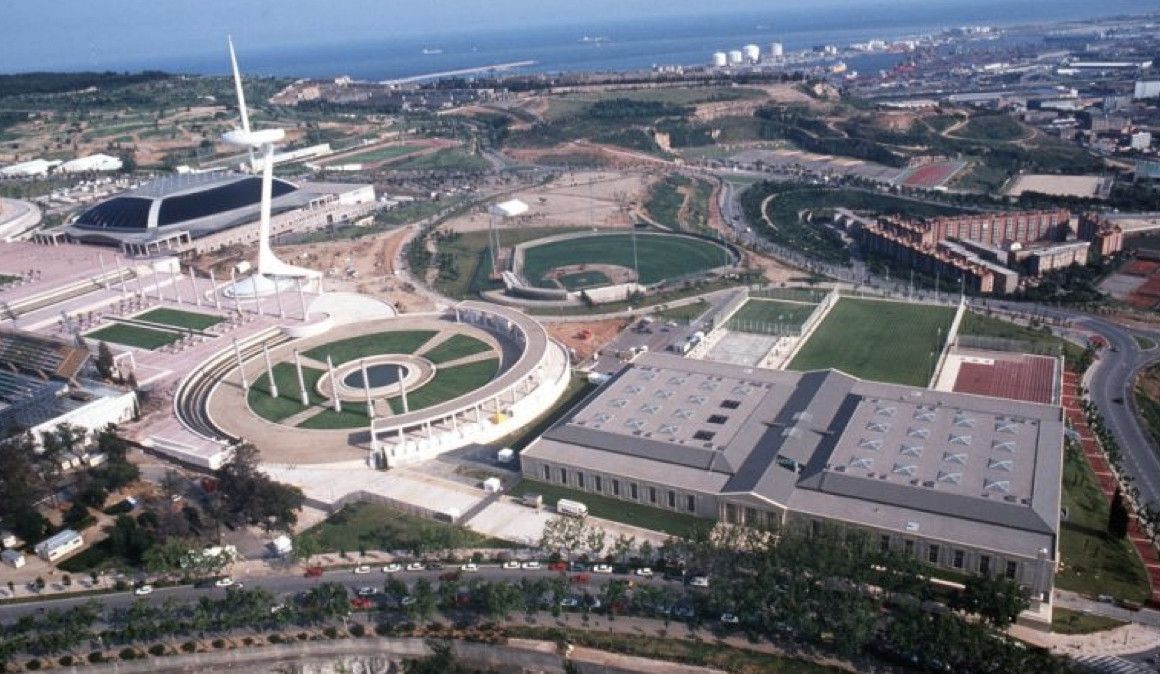 Una imagen del anillo olímpico de Barcelona 1992 | EFE