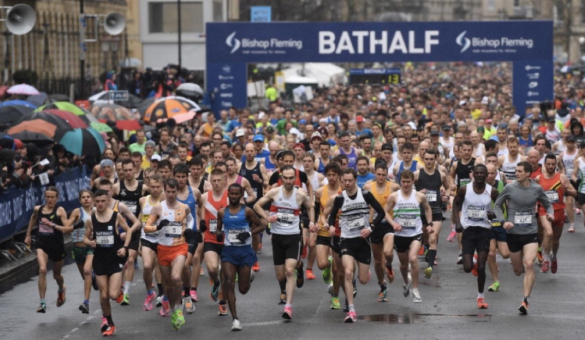 Una imagen del Medio Maratón de Bath | EPA