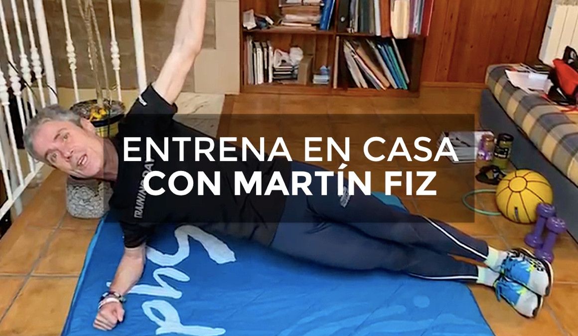 Martín Fiz durante un entrenamiento en su casa en Vitoria | soycorredor.es