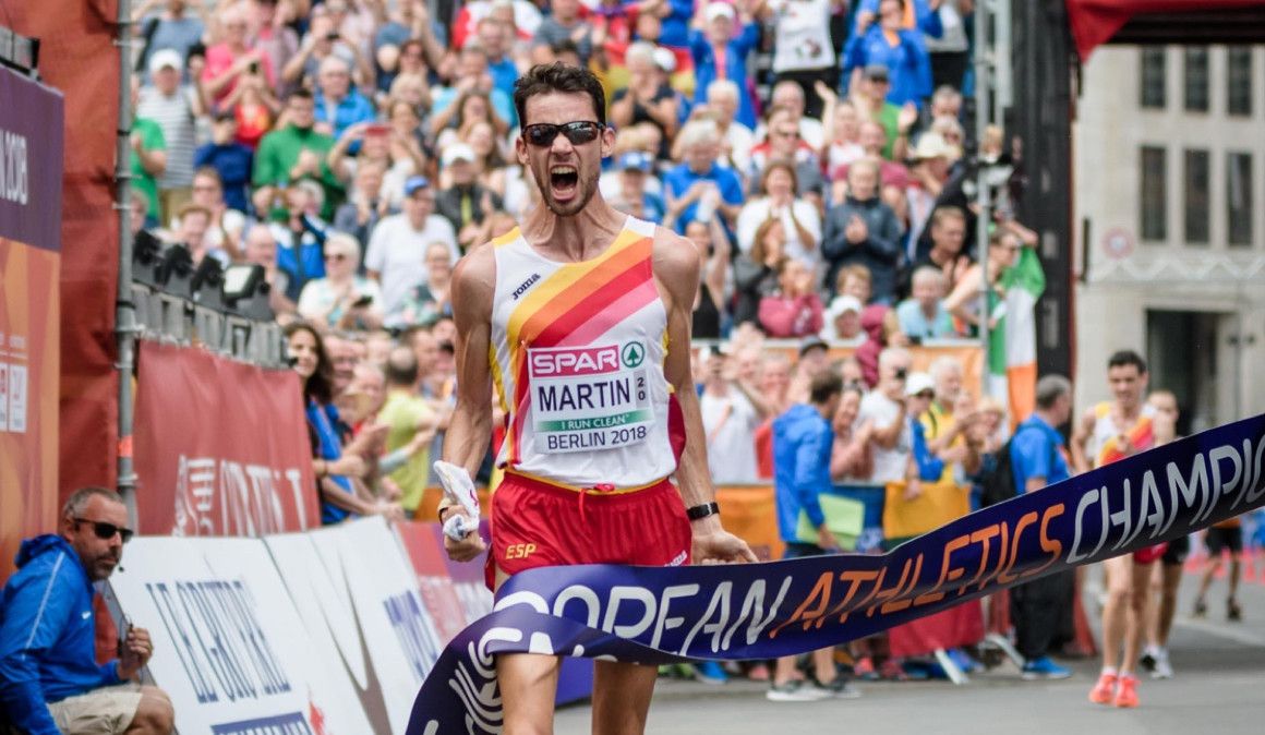 Álvaro Martín en el Campeonato de Europa de Berlín 2018 | EFE