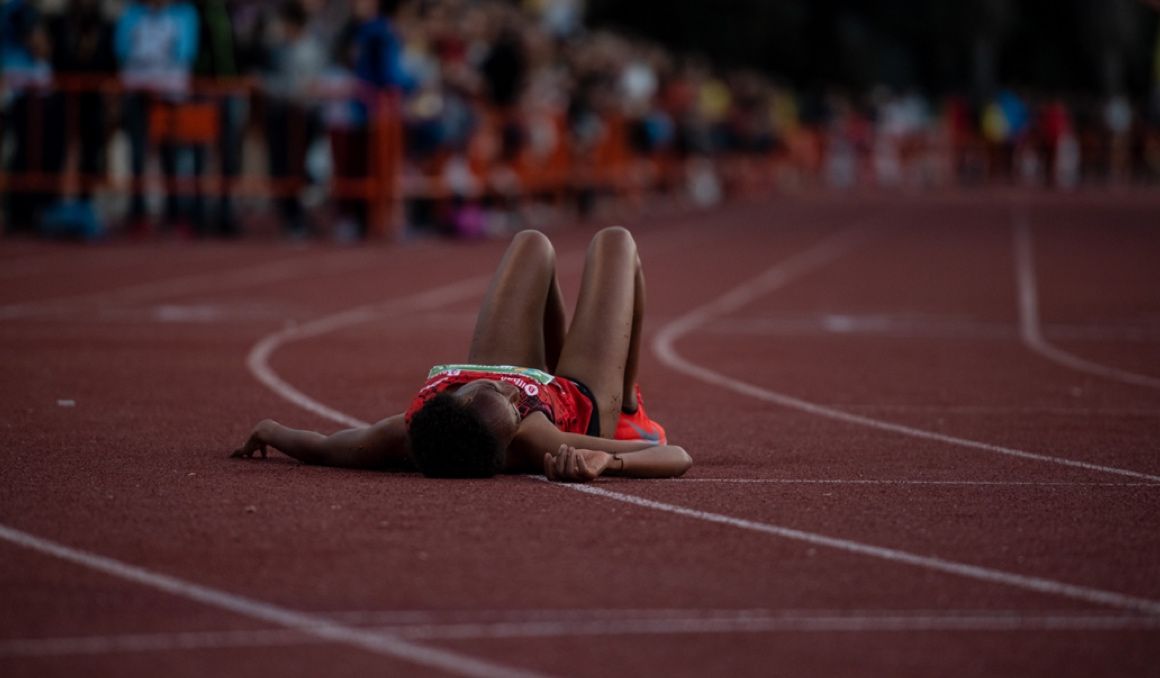La atleta Trihas Gebre en el Campeonato de España de 10.000 metros celebrado en abril de 2019. Foto: Sportmedia.