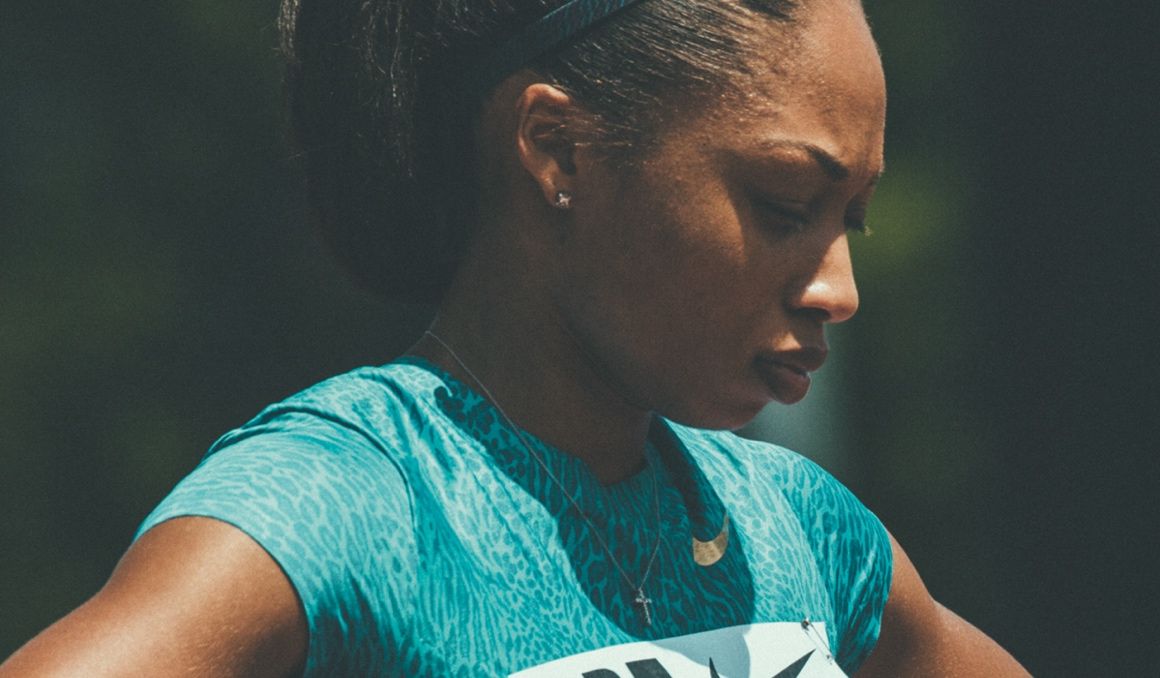 La atleta estadounidense Allyson Felix. Foto: Nike. La atleta estadounidense Allyson Felix. Foto: Nike.