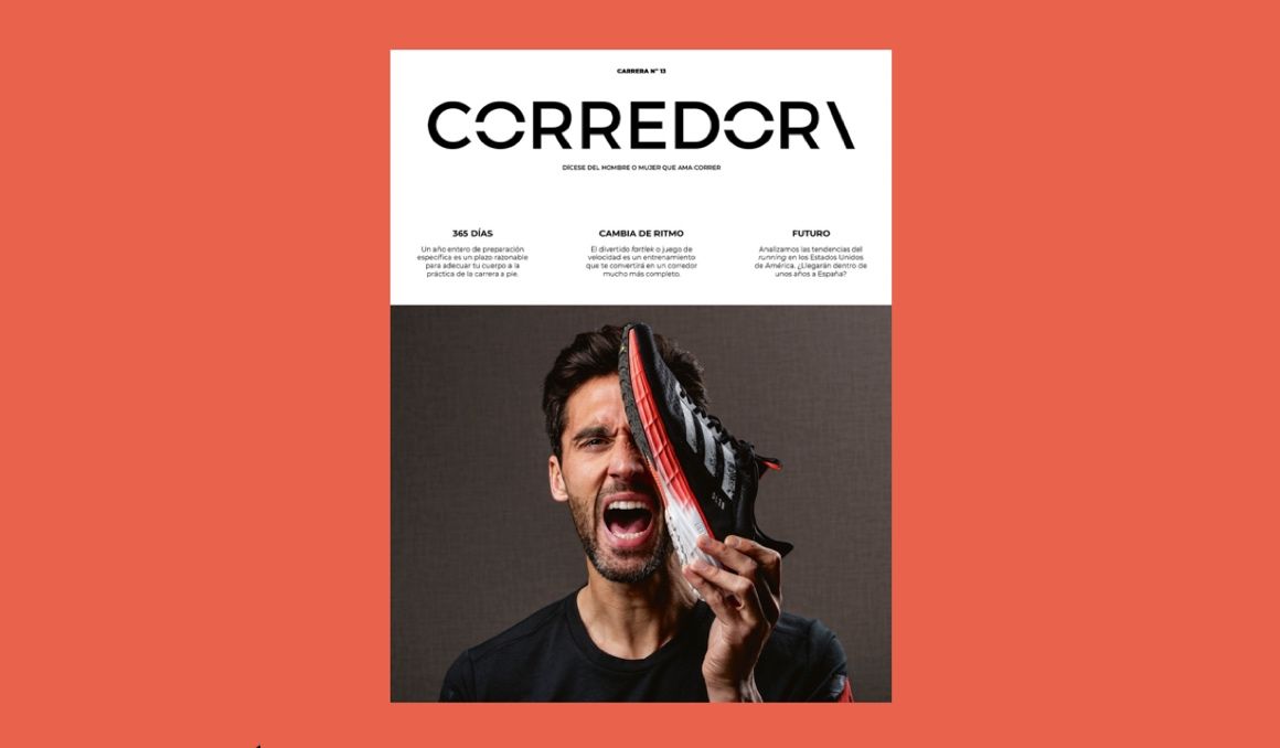 La portada del número 13 de CORREDOR\ la protagoniza Álvaro Arbeloa.