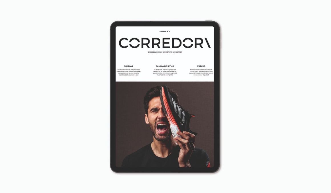 Arbeloa es el protagonista de la portada del número 13 de CORREDOR. Foto: Jaime de Diego.