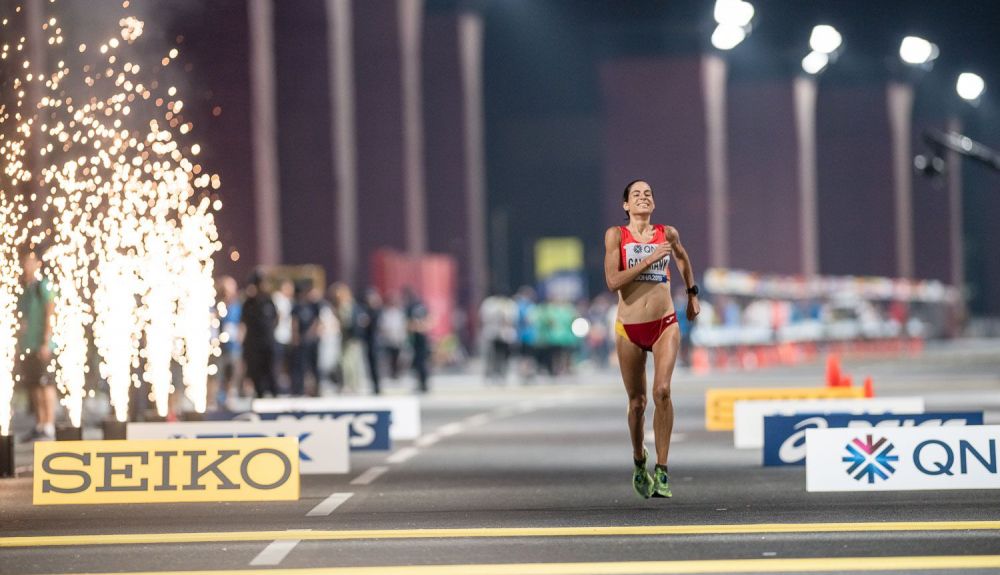 Marta Galimany en el Campeonato del Mundo de Doha. Foto: Sportmedia. Marta Galimany en el Campeonato del Mundo de Doha. Foto: Sportmedia.