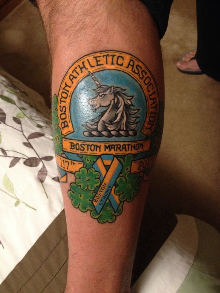 El Maratón de Boston: un clásico digno de estar en un tatuaje.