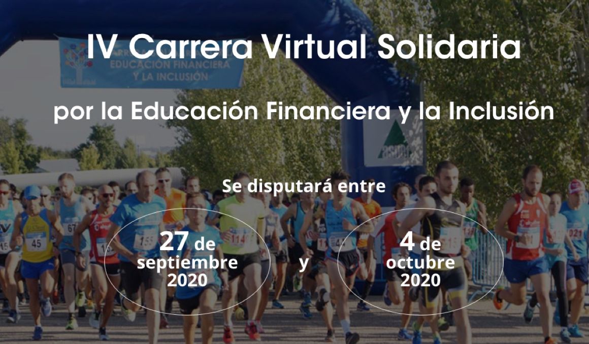 ASNEF y ONCE organizan la IV Carrera virtual solidaria por la educación financiera y la inclusión
