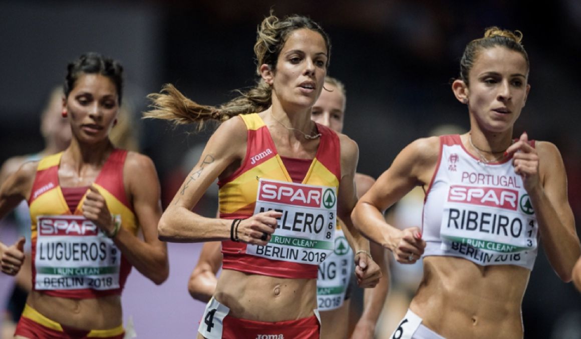Melero en la final del Campeonato de Europa de Atletismo en Berlín. Foto: Sportmedia.