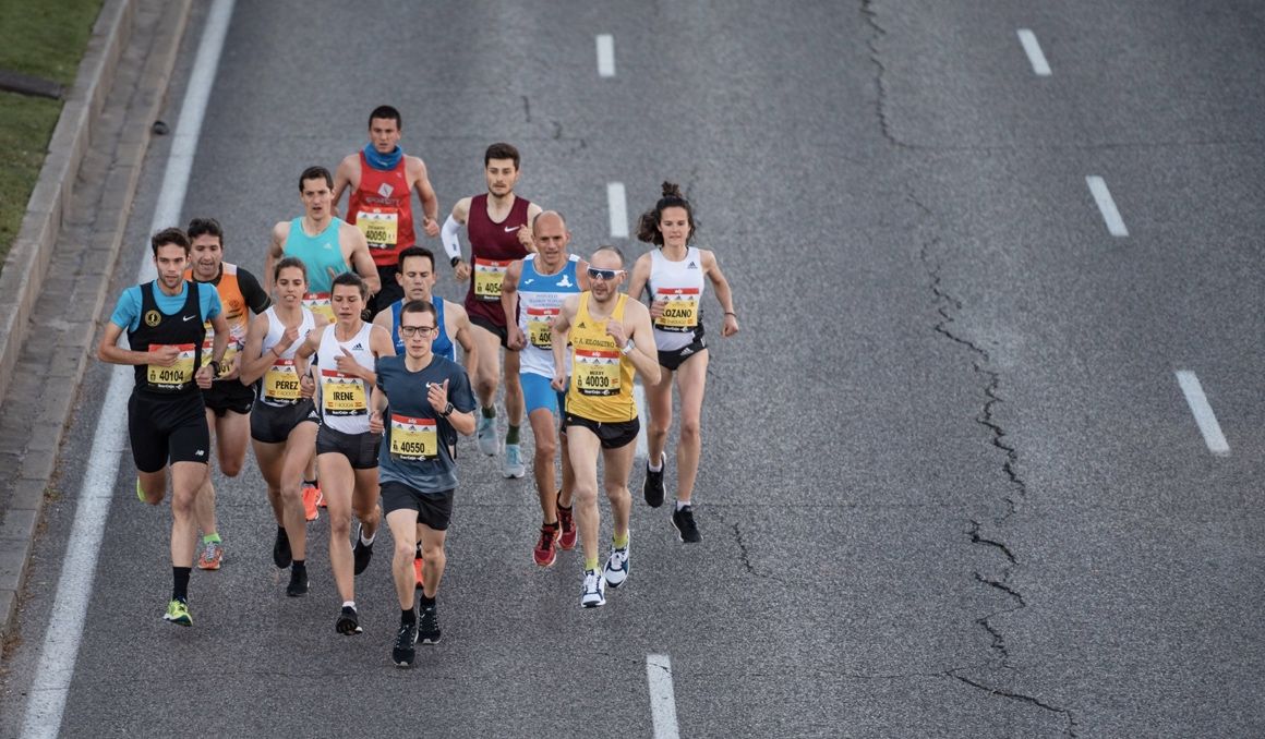 Una imagen del 10K del EDP Rock 'n' Roll Madrid Maratón. Foto: Sportmedia.