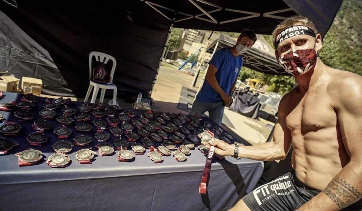 Una imagen de la Spartan Race celebrada en Andorra. Foto: Organización.