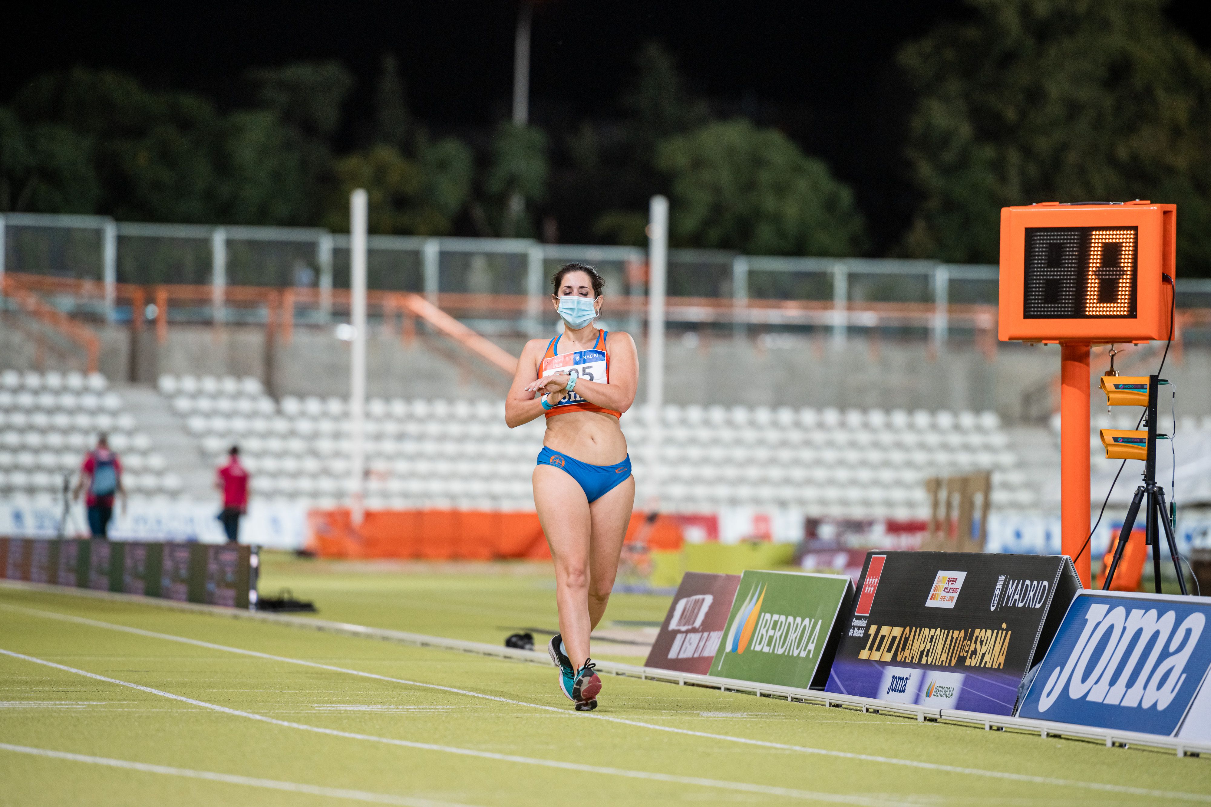 Elena Díaz: “Competí con mascarilla por proteger a mis compañeras” | @Sportmedia