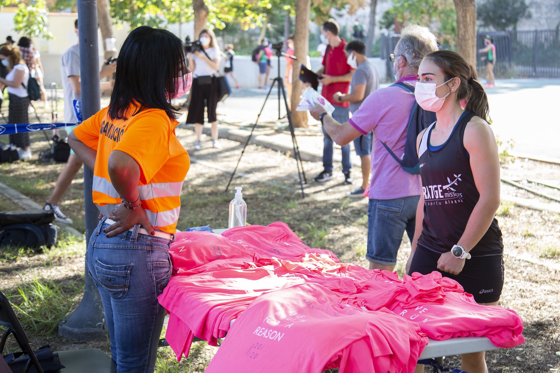 Las mejores fotos de la Carrera de la Mujer Virtual de Valencia 2020 (AMBIENTE)