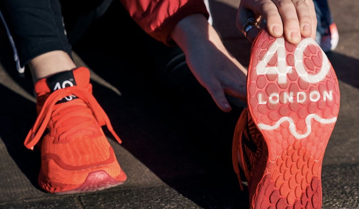 La colección New Balance para homenajear el 40º Maratón de Londres