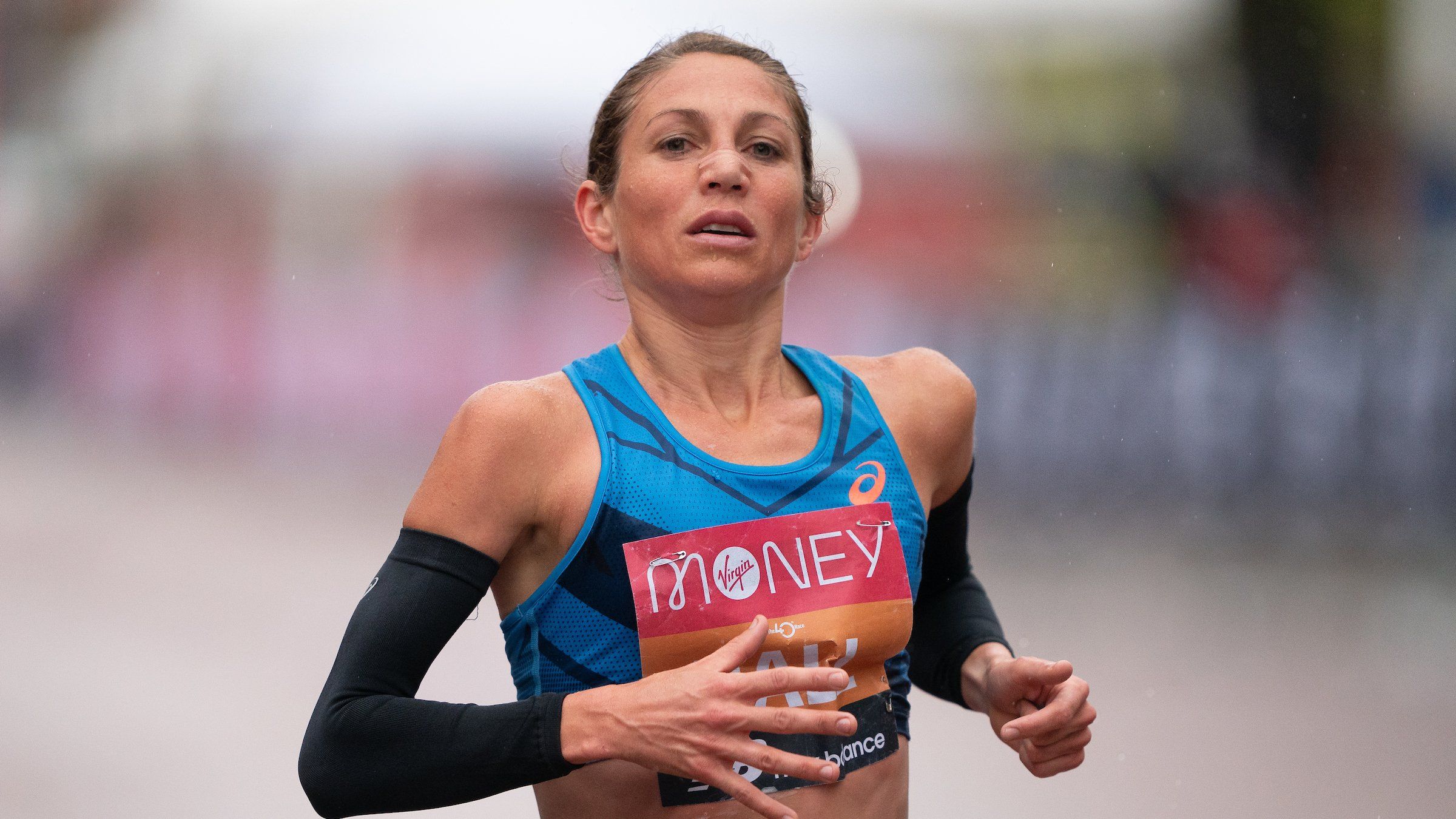 La atleta Sara Hall.