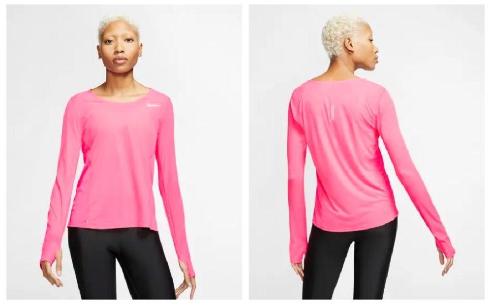 Camiseta de running de manga larga Nike