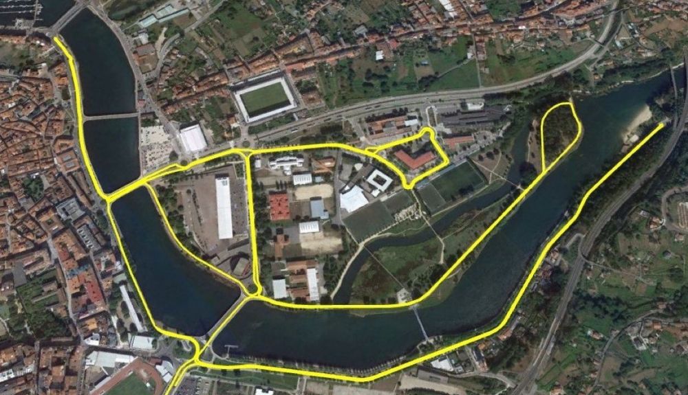 Así es el recorrido del Medio Maratón de Pontevedra.