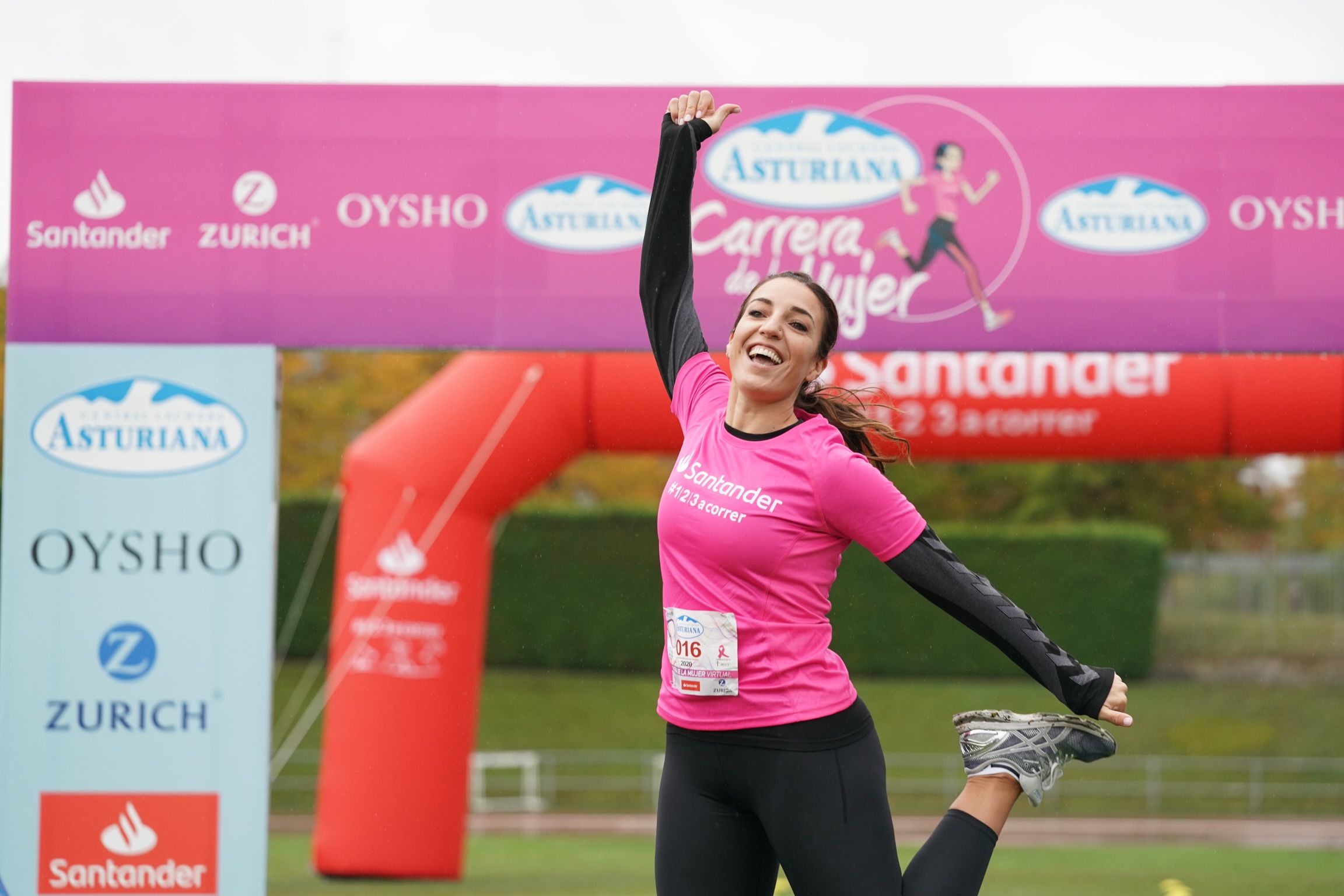 Las mejores fotos de la Carrera de la Mujer Virtual de Vitoria-Gasteiz 2020