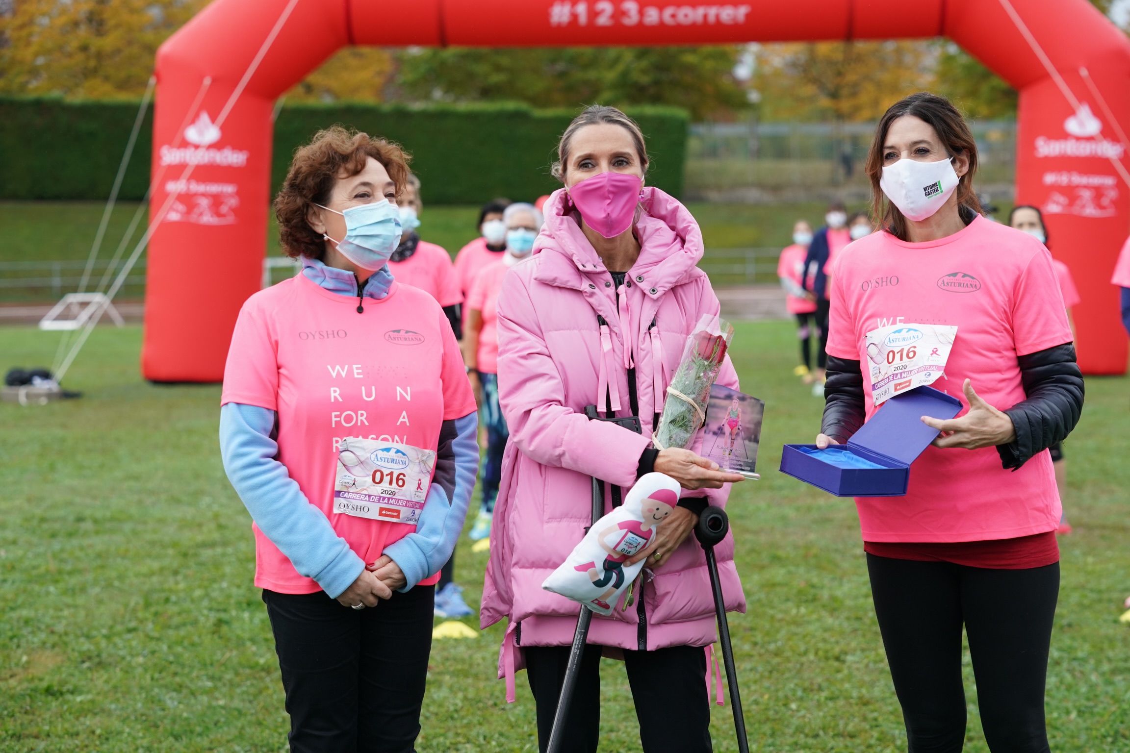 Las mejores fotos de la Carrera de la Mujer Virtual de Vitoria-Gasteiz 2020