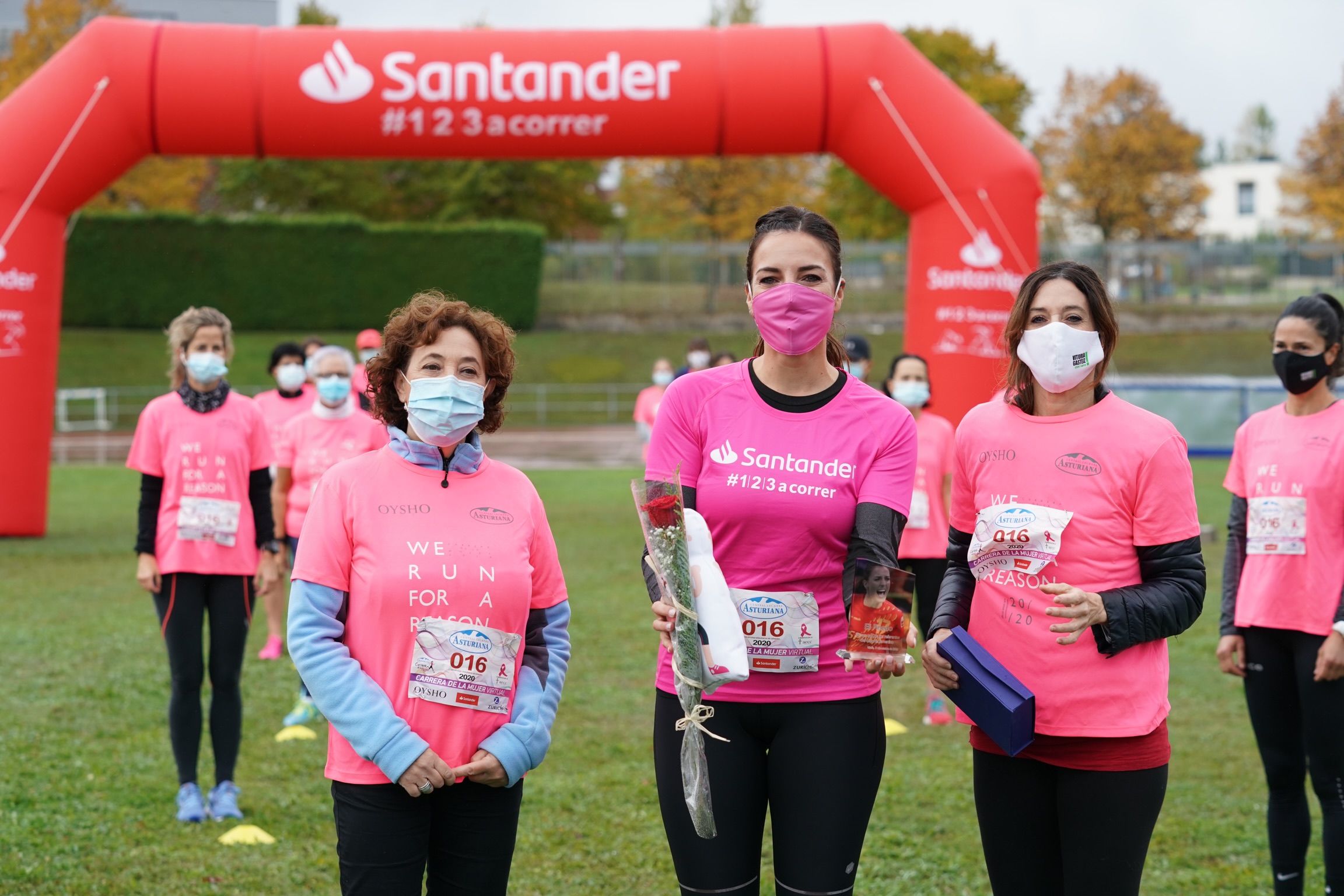 Las mejores fotos de la Carrera de la Mujer Virtual de Vitoria-Gasteiz 2020
