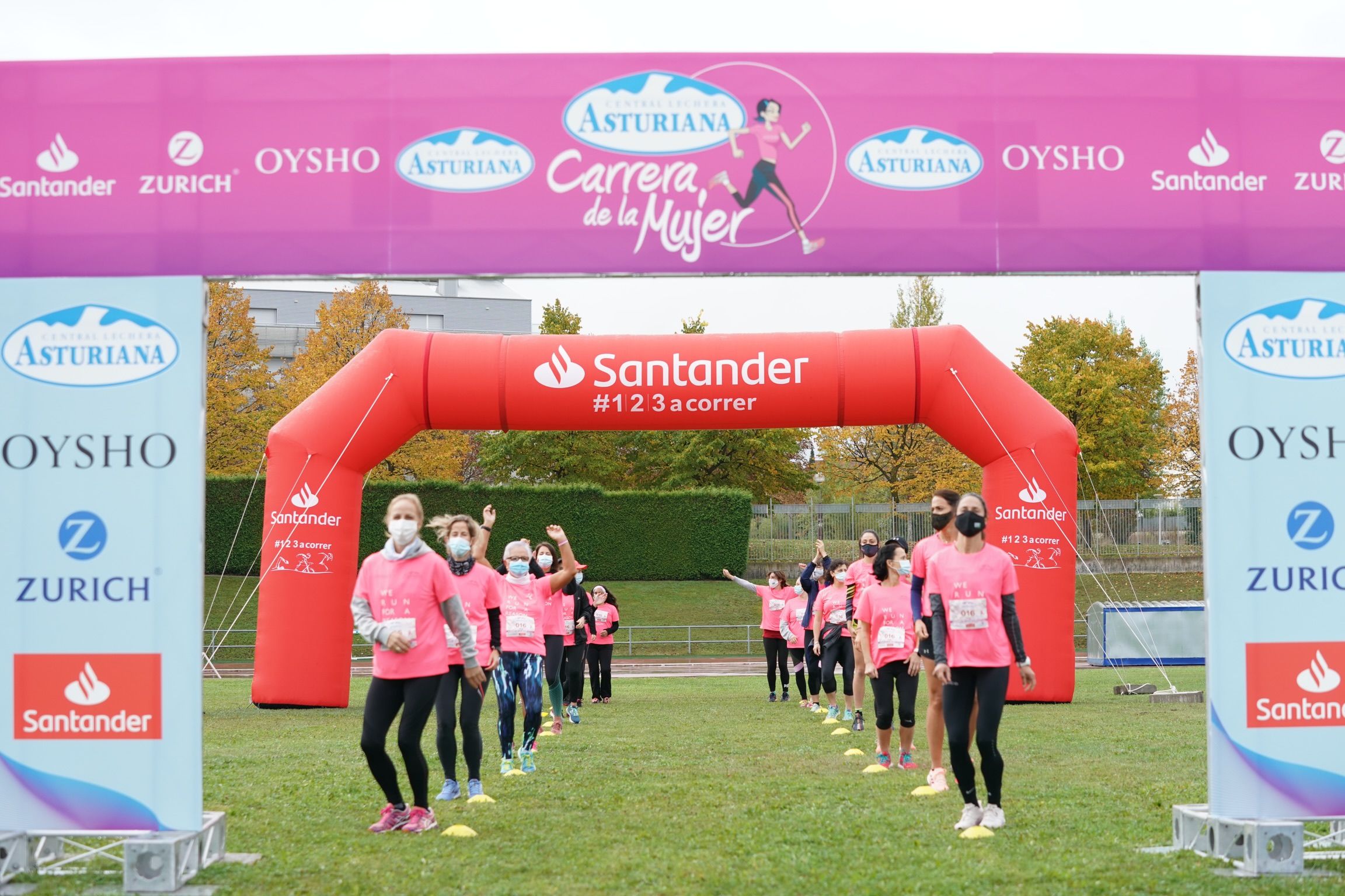 Las mejores fotos de la Carrera de la Mujer Virtual de Vitoria-Gasteiz 2020