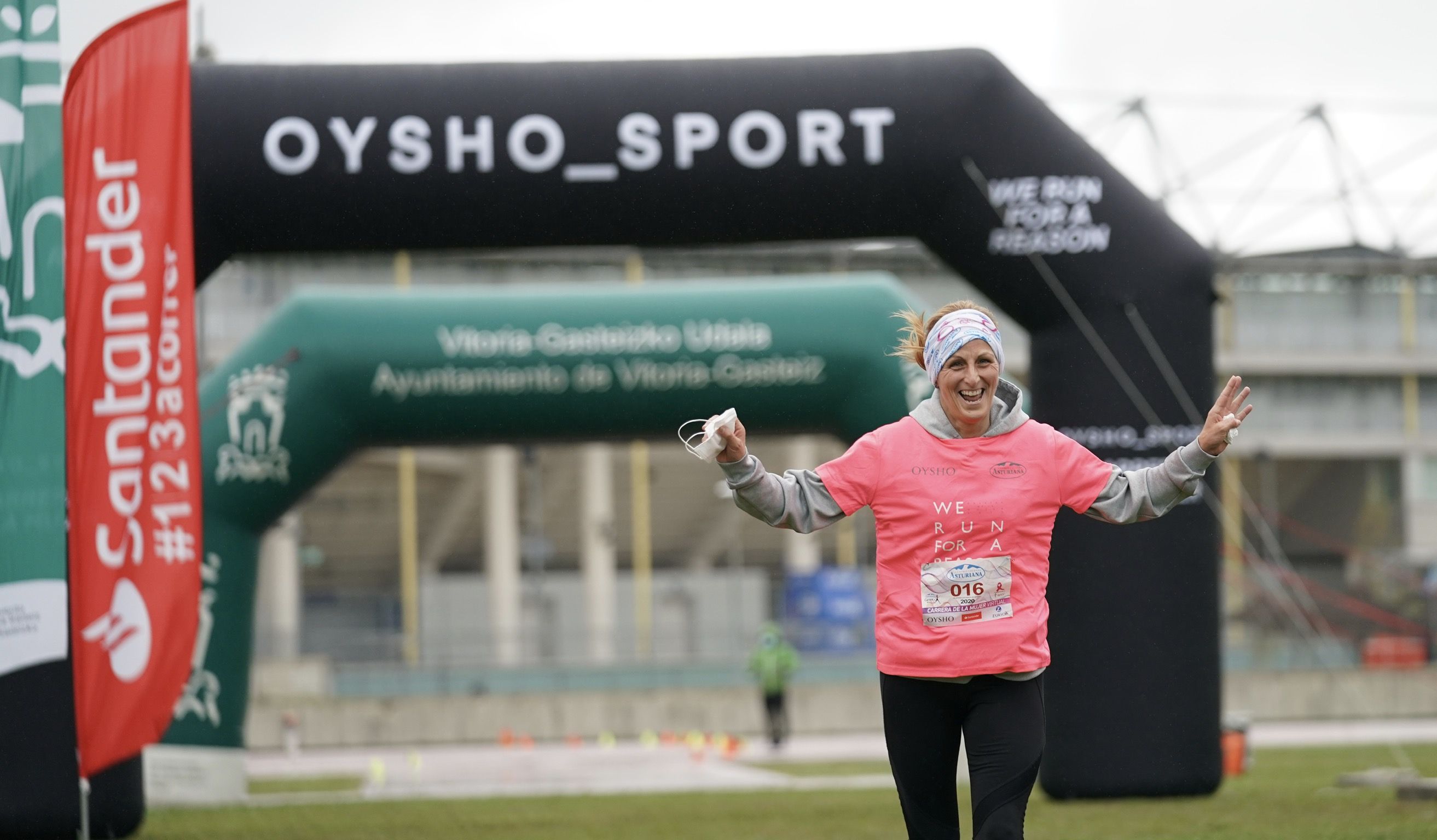 Las mejores fotos de la Carrera de la Mujer Virtual de Vitoria-Gasteiz 2020