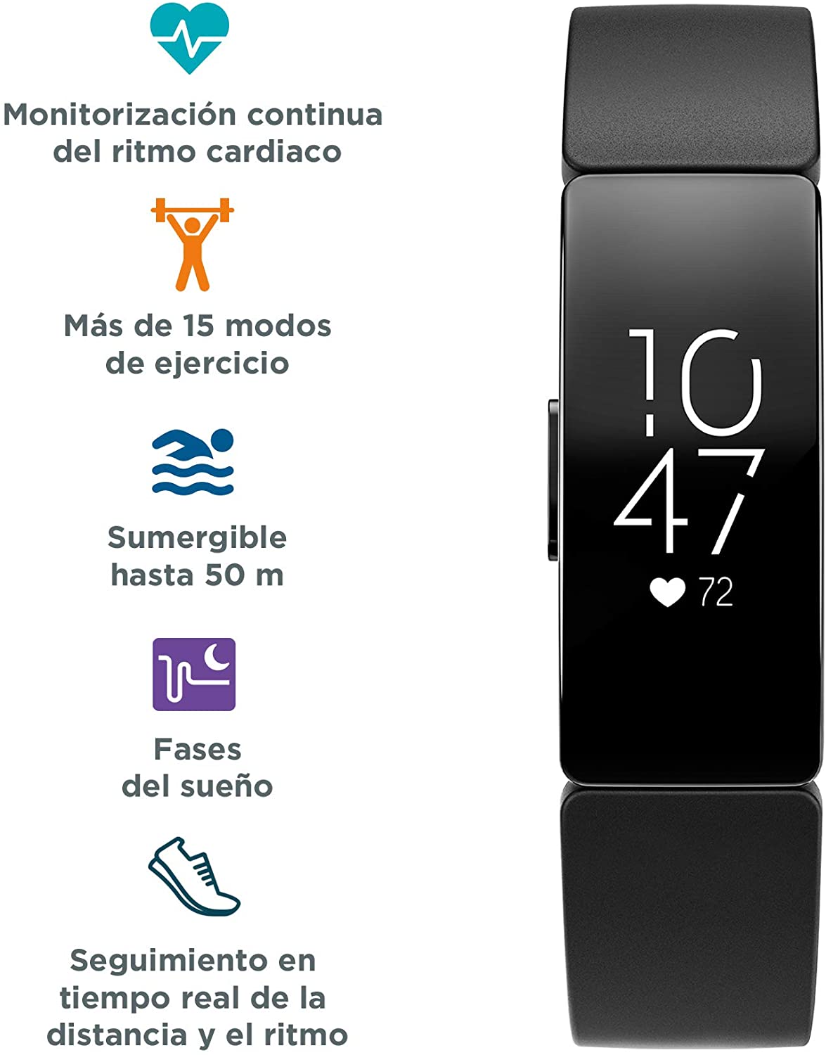 Pulsera de salud Fitbit Inspire HR Pulsera de salud Fitbit Inspire HR