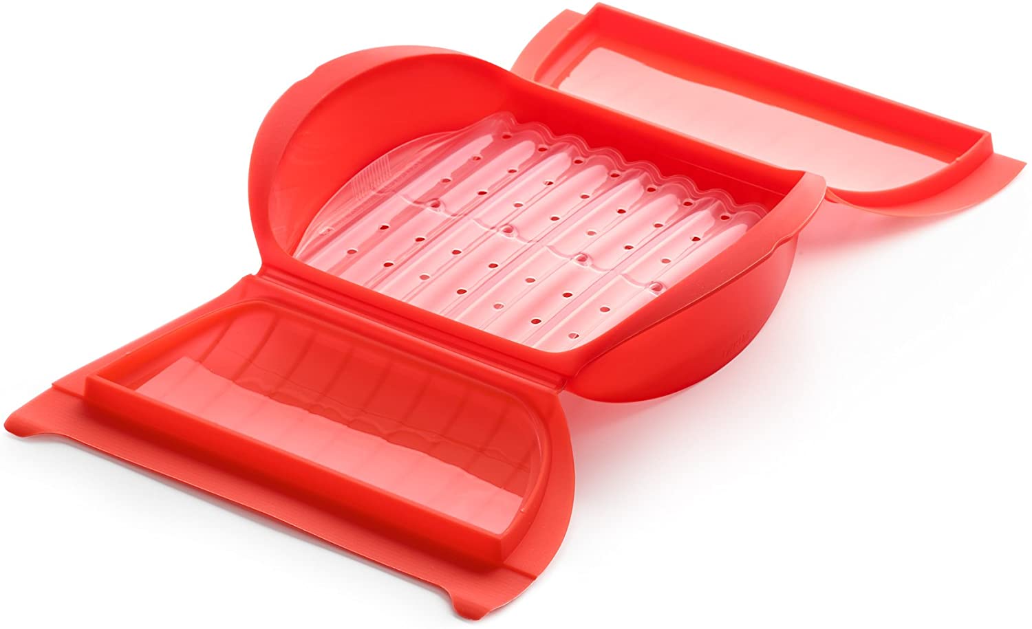 Estuche de vapor con bandeja Lékué Estuche de vapor con bandeja Lékué