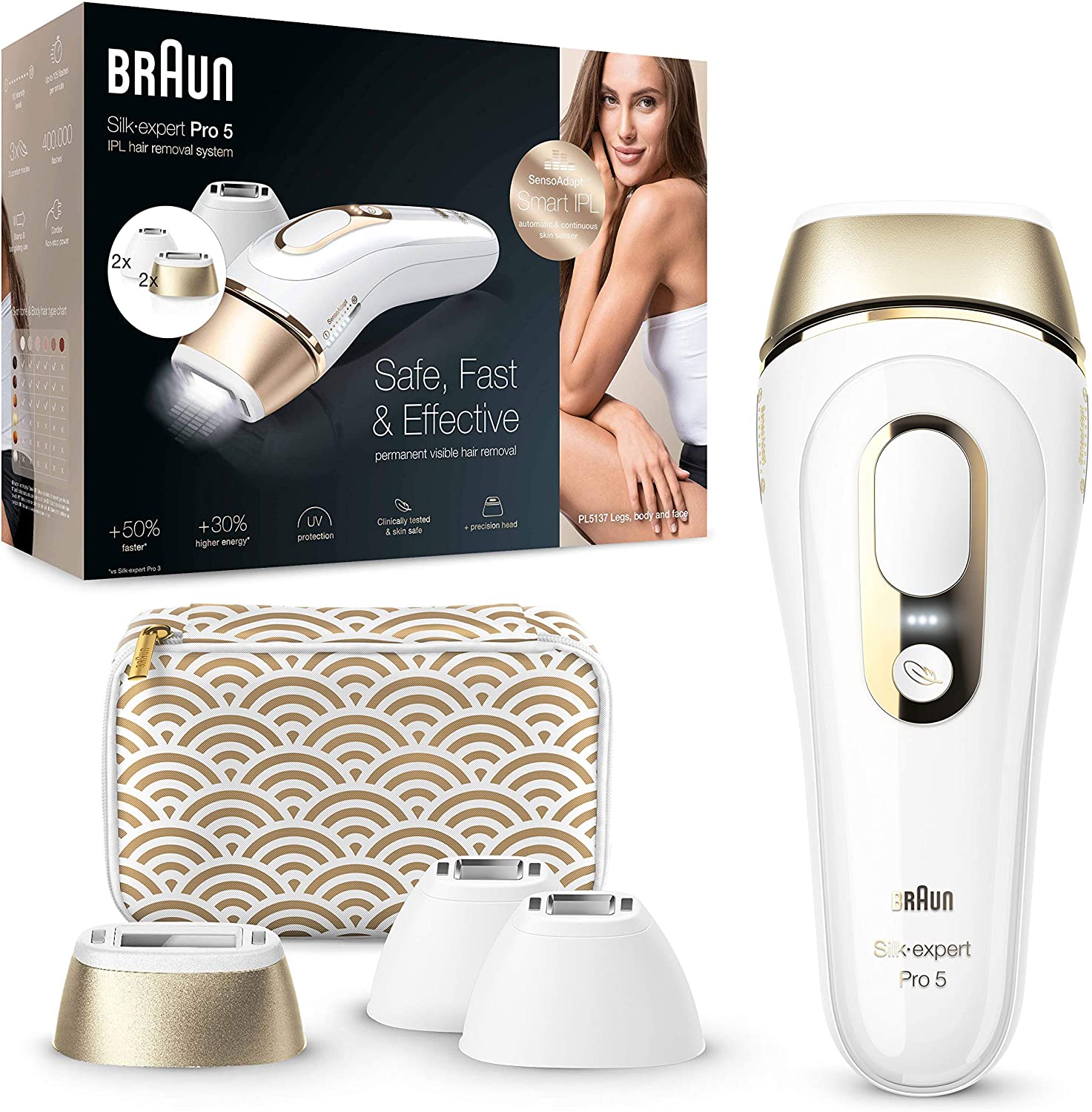 Depiladora luz pulsada Braun Depiladora luz pulsada Braun