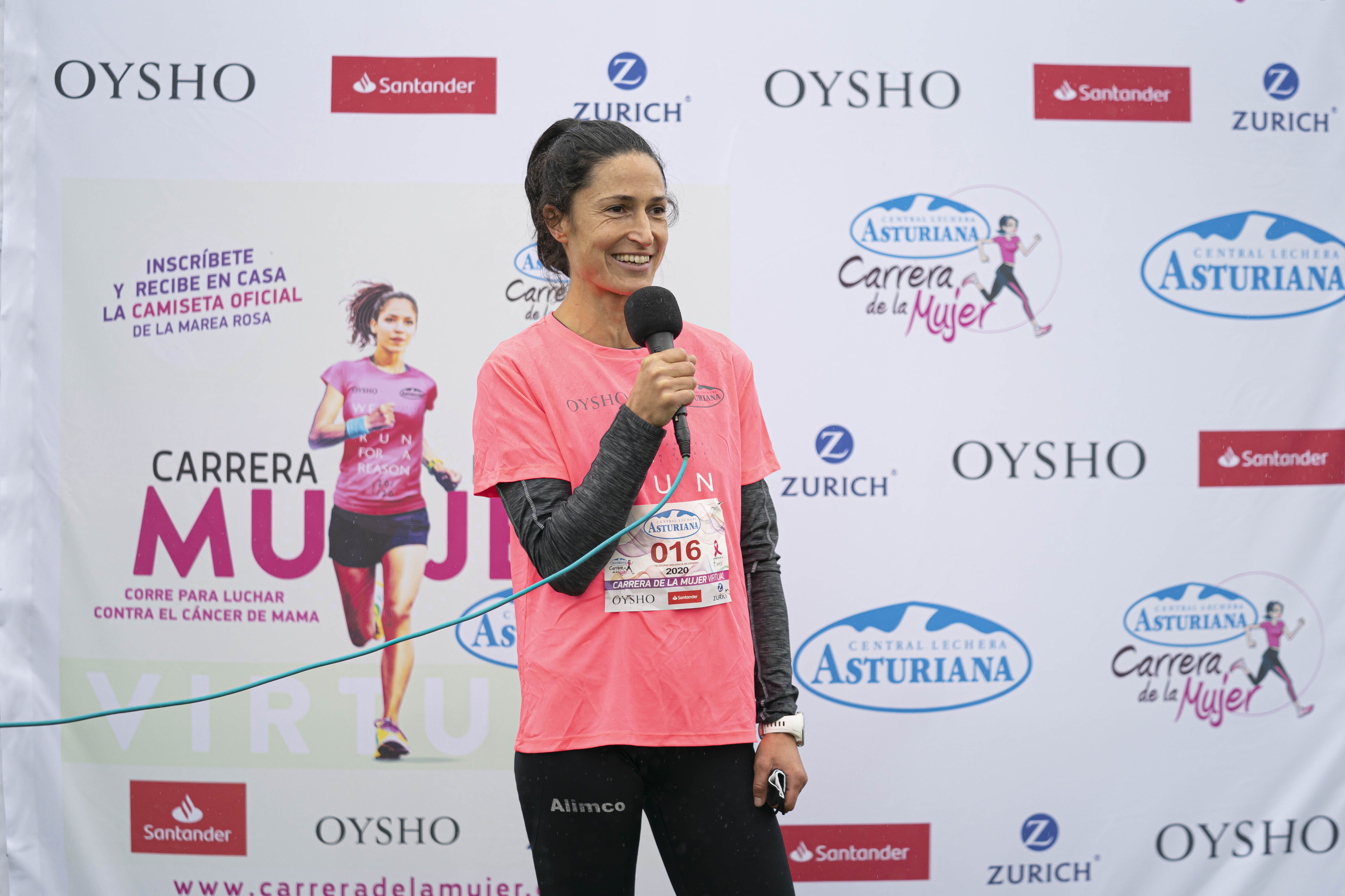 Elena Loyo, ganadora de la Carrera de la Mujer Virtual de Vitoria-Gasteiz | @Fotorunners